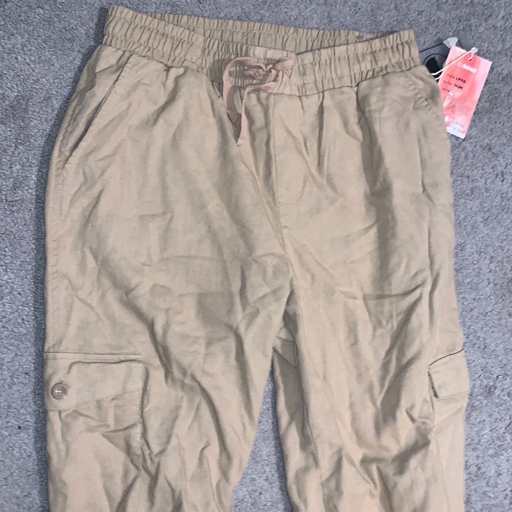 Tan Joggers
